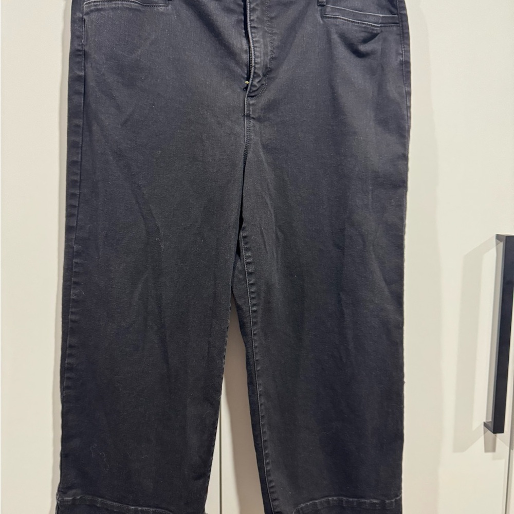 Charter Club Dark Flare & Wide Leg Jeans - Picture 4 of 12
